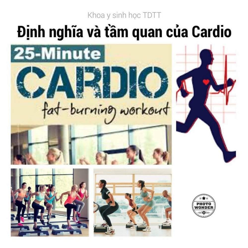 ĐỊNH NGHĨA VÀ TẦM QUAN TRỌNG CỦA NHÓM CÁC BÀI TẬP GIẢM CÂN CARDIO