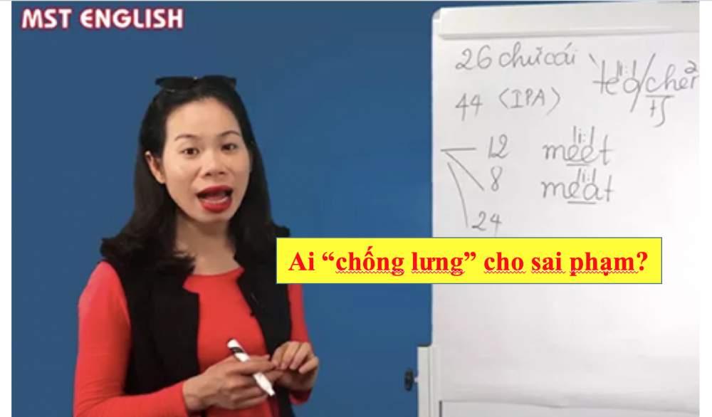 GIÁO VIÊN TIẾNG ANH TRUNG TÂM MST - NHIỀU VẤN ĐỀ CẦN SUY NGẪM