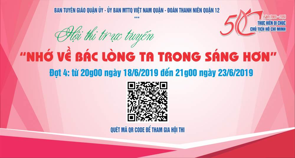 THỂ LỆ HỘI THI TRỰC TUYẾN