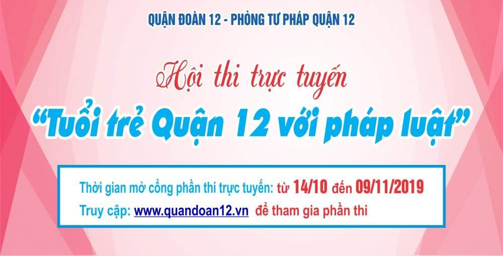 THỂ LỆ PHẦN THI TRỰC TUYẾN:
