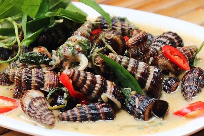 Cách làm ốc len xào dừa