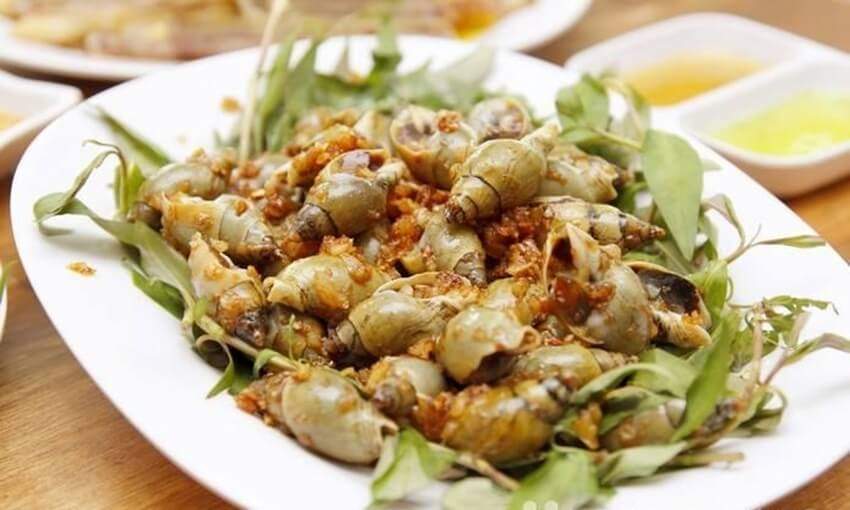 Cách làm ốc cà na xào tỏi