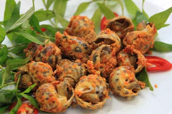 Ốc hương rang muối tôm