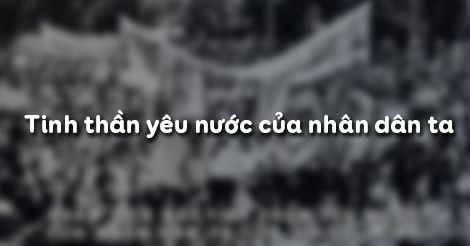 Phân tích bài Tinh thần yêu nước của nhân dân ta mẫu 2