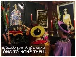 Soạn bài Kể chuyện: Ông tổ nghề thêu
