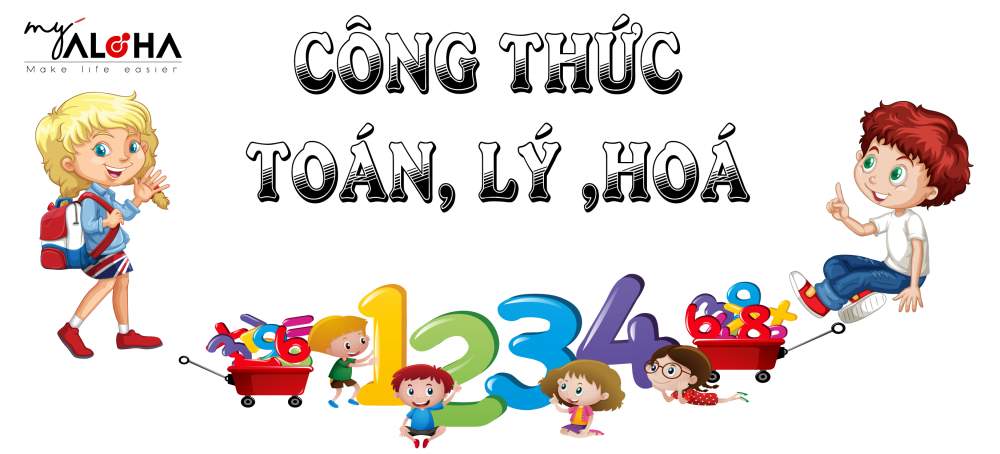 HƯỚNG DẪN SỬ DỤNG CÔNG THỨC TOÁN, LÝ, HOÁ, TRÊN MYALOHA
