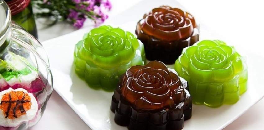Cách làm bánh Trung thu rau câu