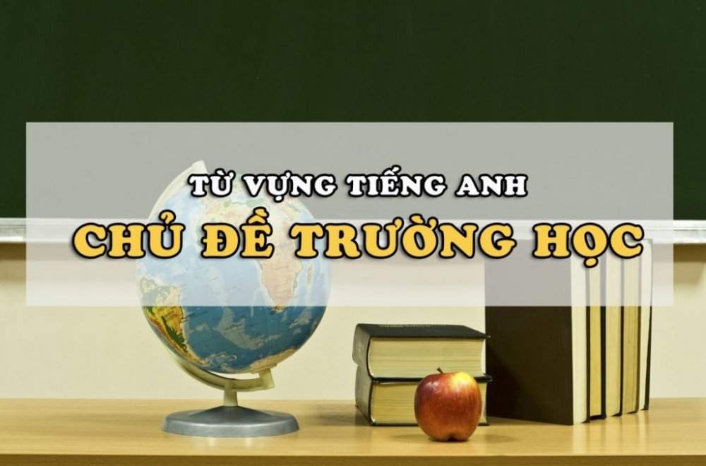 Tổng hợp từ vựng tiếng Anh chủ đề Trường học và Môn học