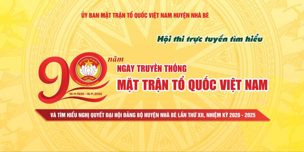Thể lệ Hội thi trực tuyến tìm hiểu 90 năm truyền thống MTTQ