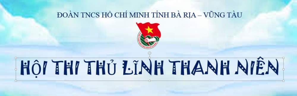Thể lệ HỘI THI THỦ LĨNH THANH NIÊN